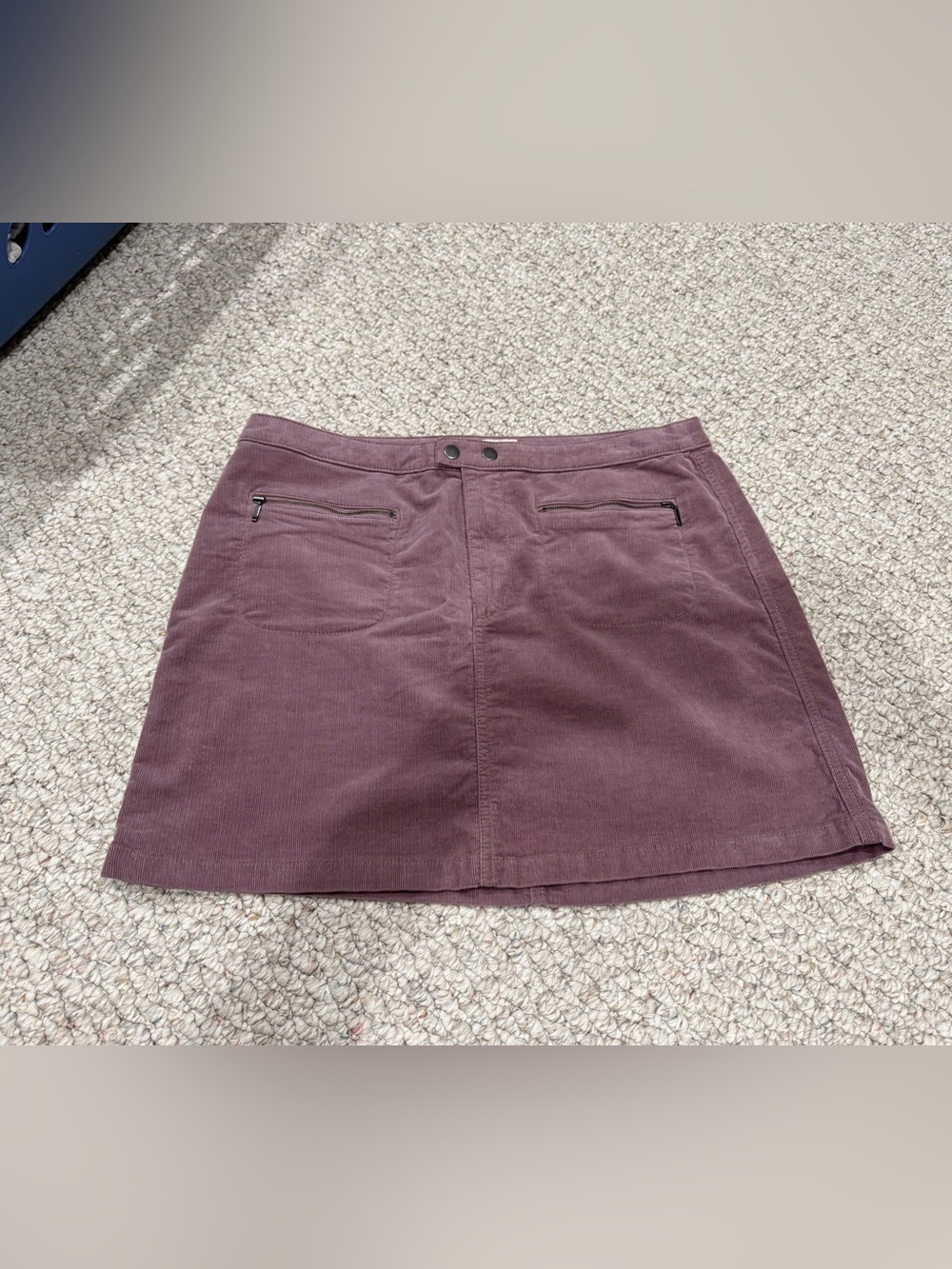 Mossimo Supply Co. Plum Corduroy Mini Skirt